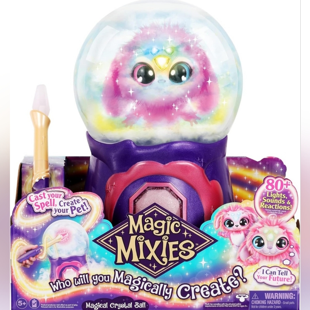 Brand New Magic Mixie Magical Crystal Ball Toy - Pink